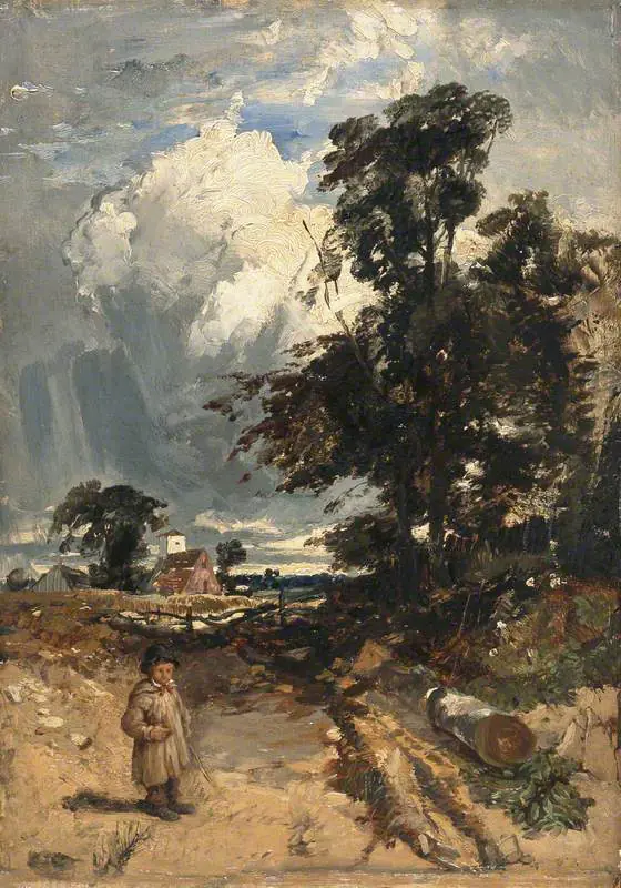 La tempête qui approche - William James Müller