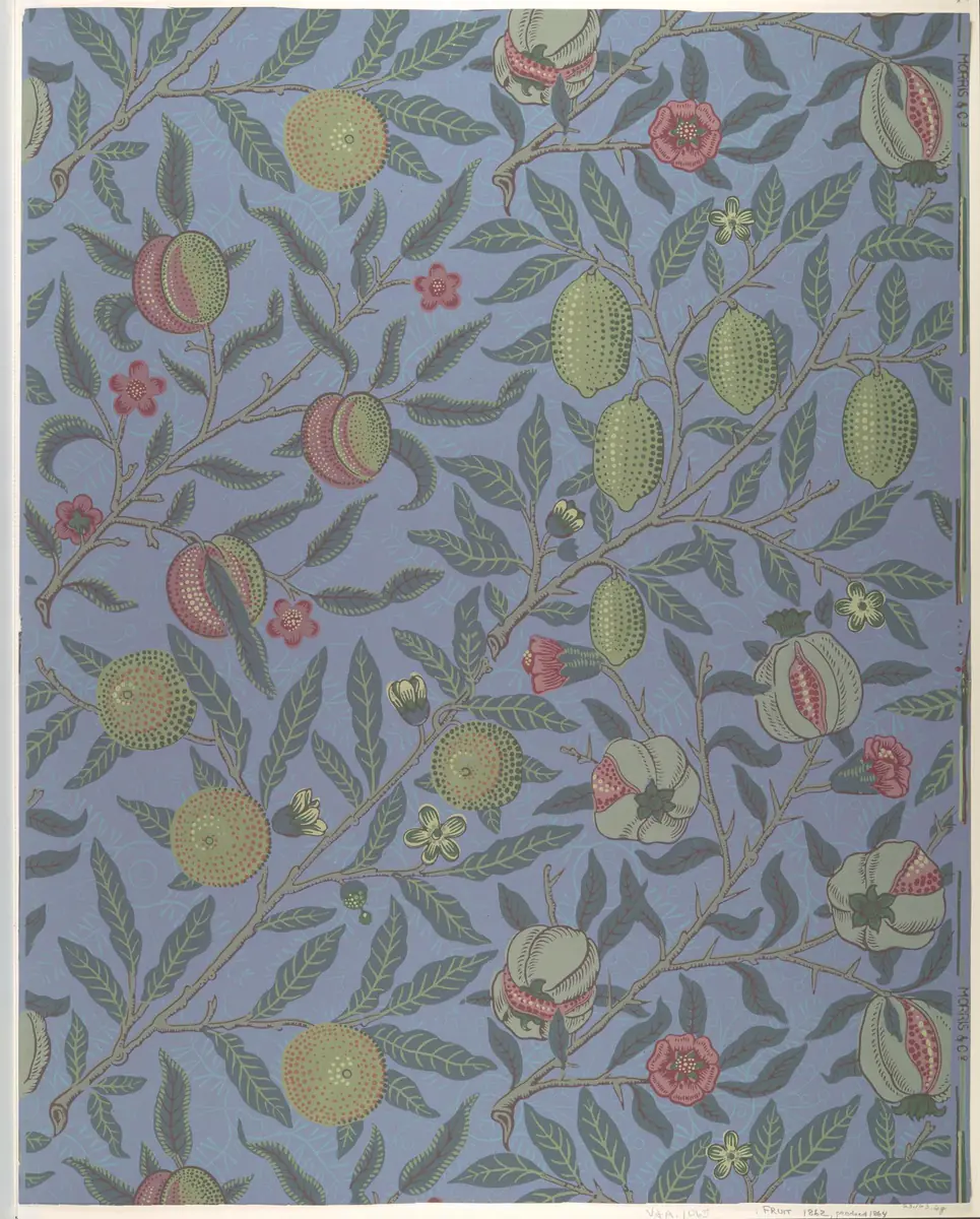 Fruits — Fruit ou Pomegranate - William Morris
