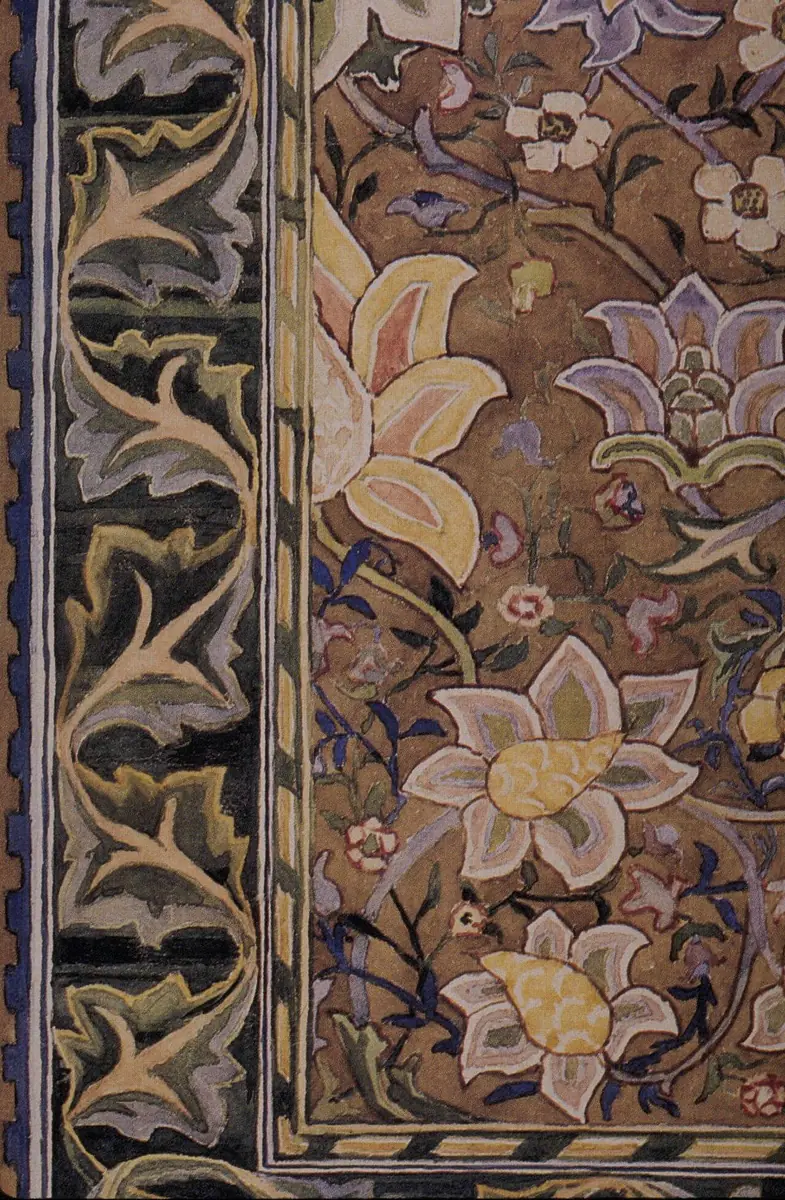 Redcar : dessin de tapis - William Morris