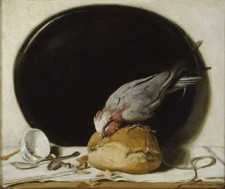 Le Cacatoès à huppe rose - William Nicholson