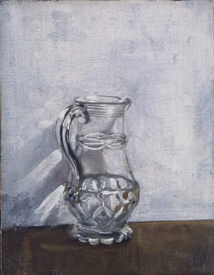 La Cruche à décor de filets de verre - William Nicholson
