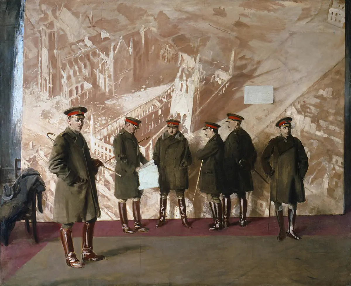 L’État-major canadien - William Nicholson
