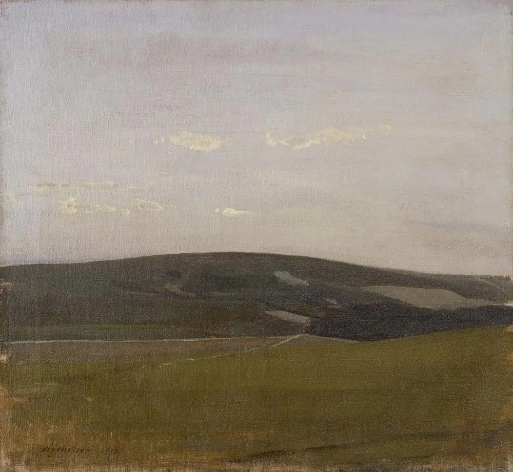Paysage des Downs - William Nicholson