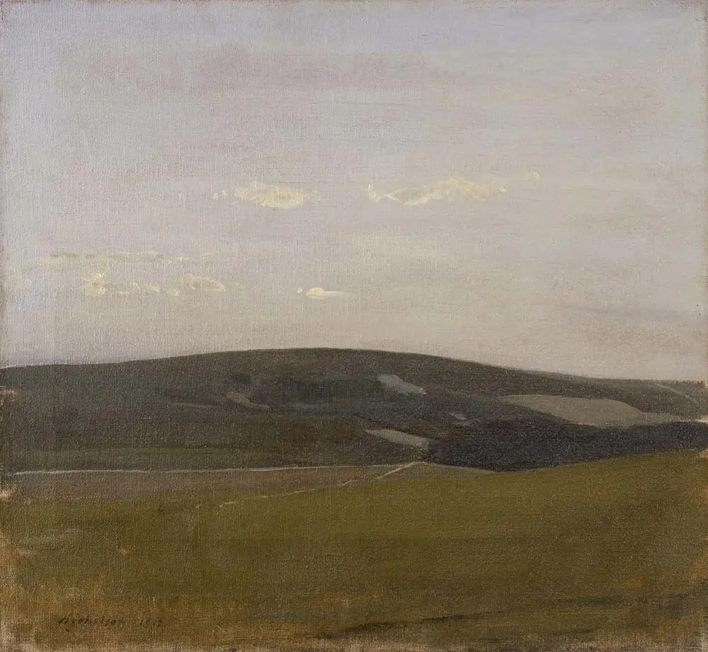 Paysage des Downs - William Nicholson