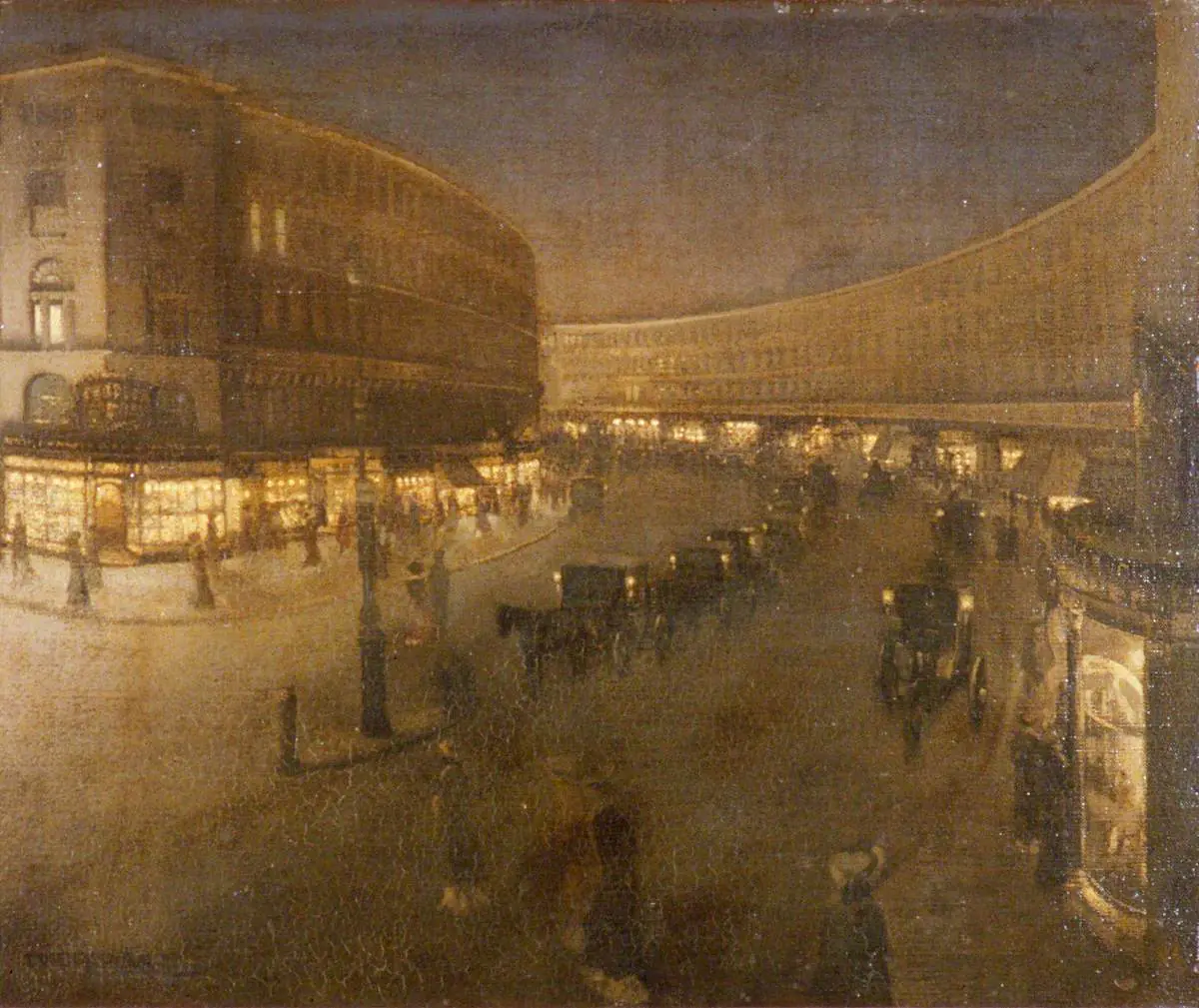 Rue Régent - William Orpen