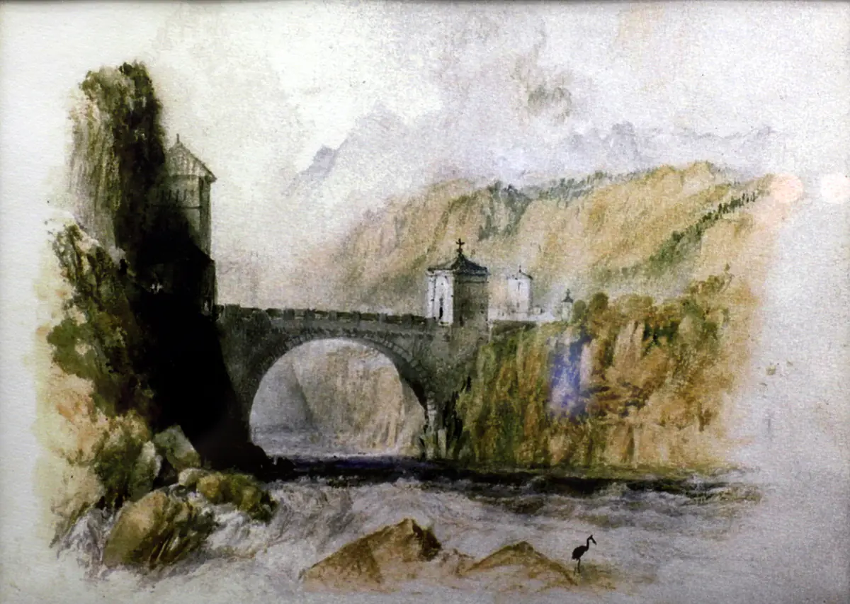 Pont Saint-Maurice - William Turner