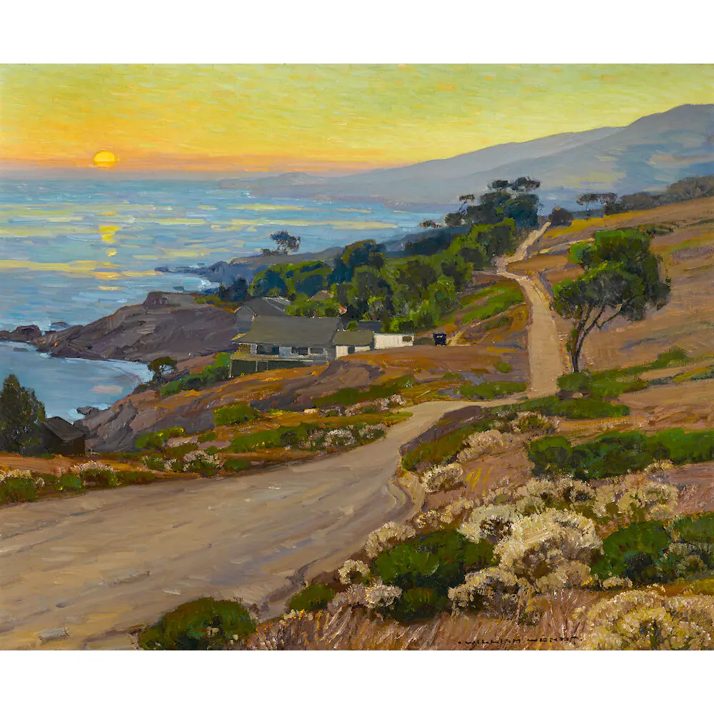 L’ancienne route côtière - William Wendt
