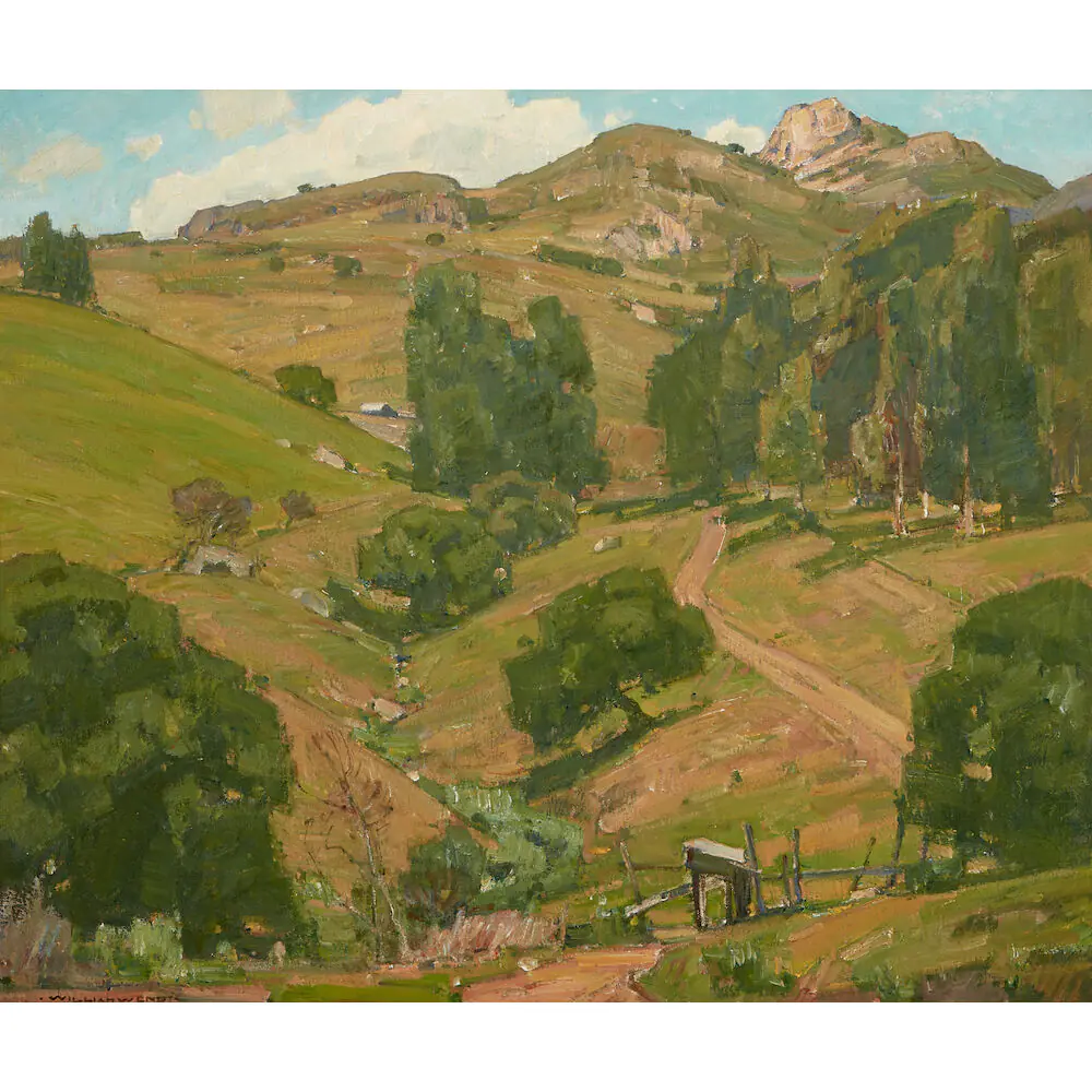 Au bout du chemin - William Wendt