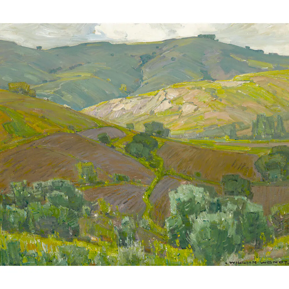Champs labourés - William Wendt