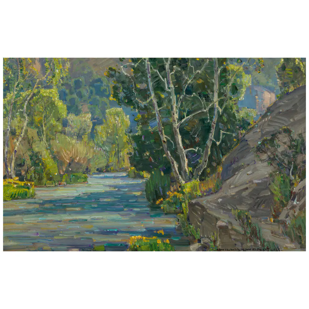 Un coin tranquille - William Wendt
