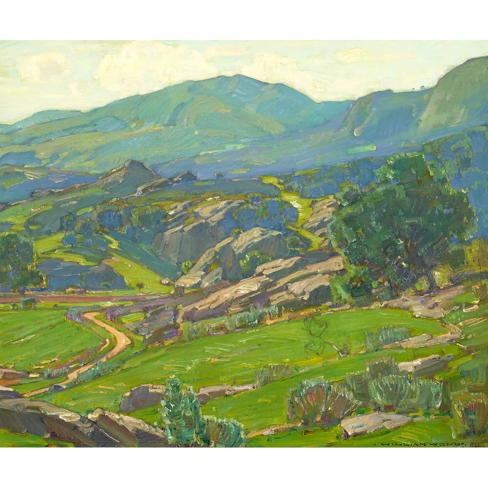 Les collines de Laguna - William Wendt