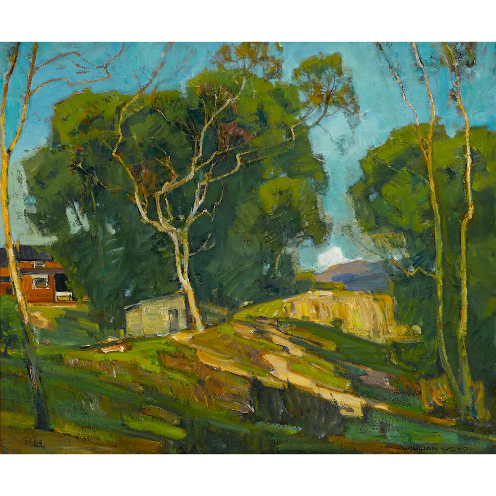 La grange rouge - William Wendt
