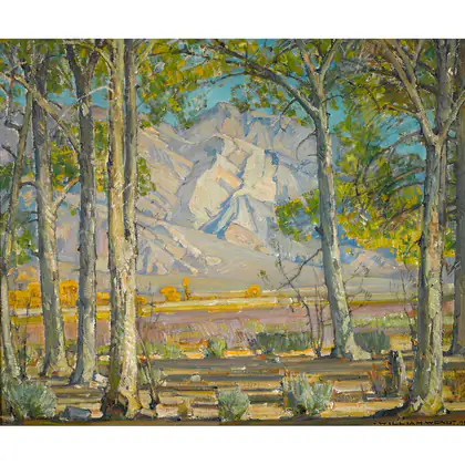 Le panorama - William Wendt