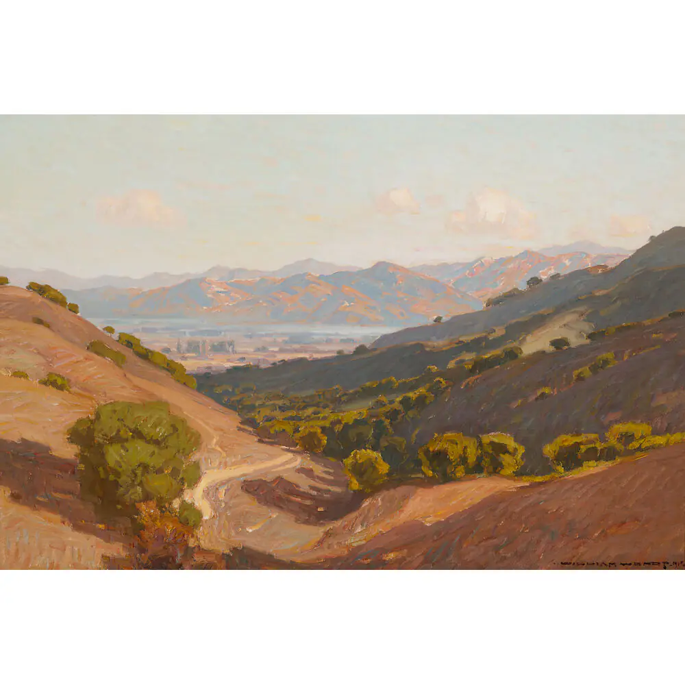 La route vers la vallée - William Wendt