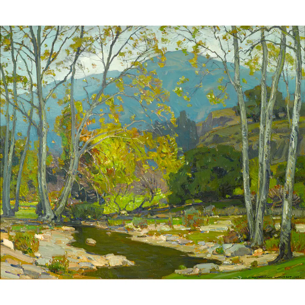 Ruisseau tranquille - William Wendt