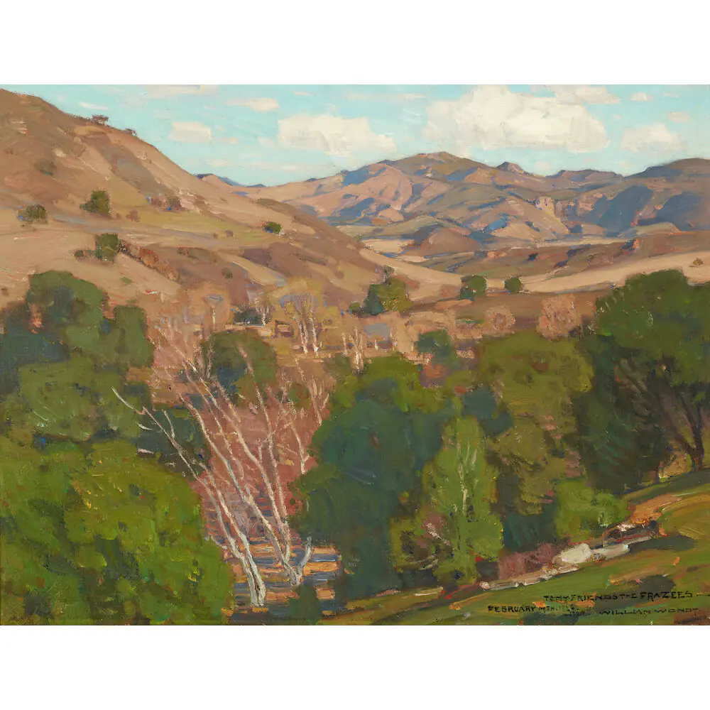 Le vallon des sycomores - William Wendt