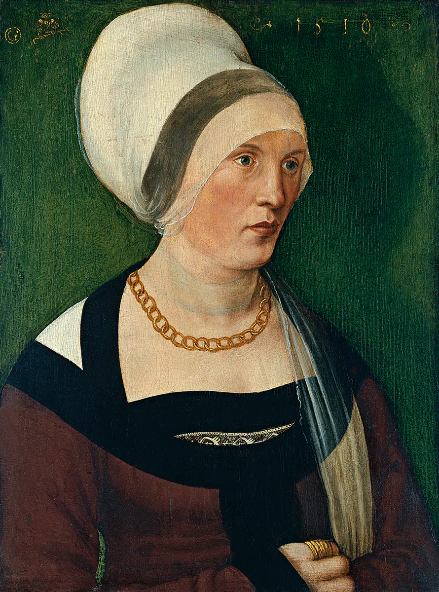 Portrait de femme - Wolf Traut
